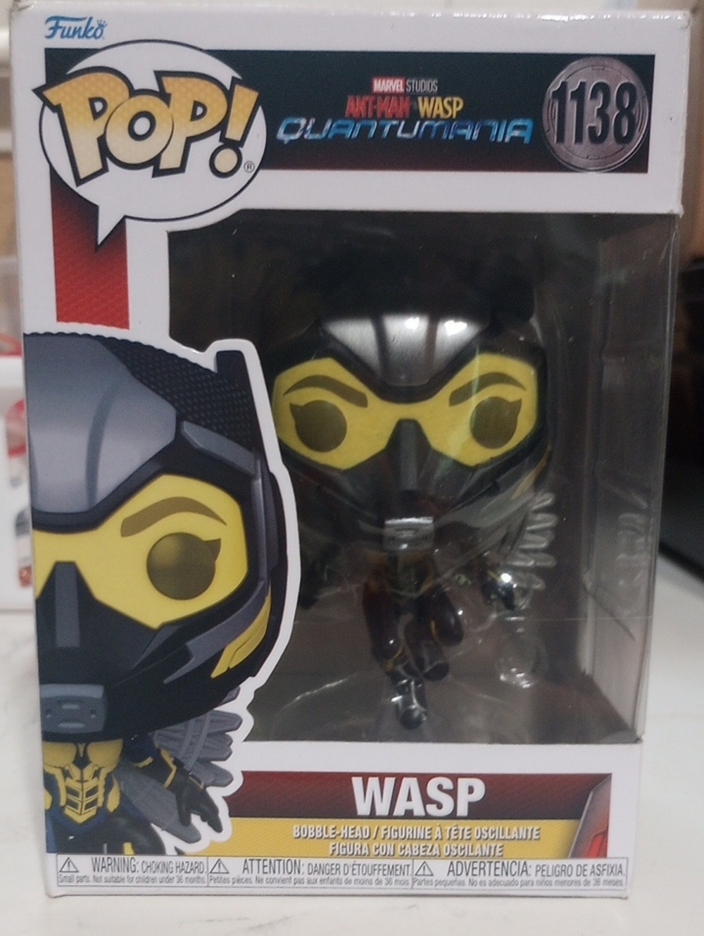 Funko Pop! Wasp Vinyl Figure - Black, Yellow